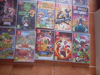 Pack 15 Juegos Nintendo Switch Mario Sonic Pokemon