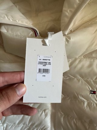 Cazadora Acolchada Tommy Hilfiger Blanca