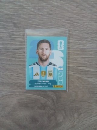 Cromos Panini Messi, Pedro Miguel, Tim Payne