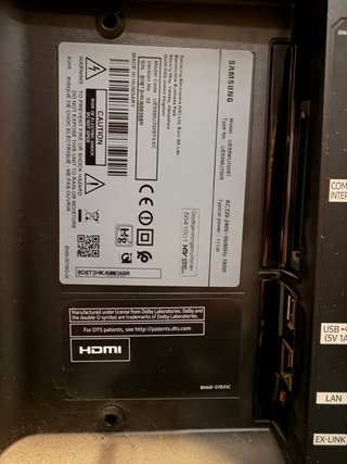 TV Samsung 55” 4K UHD HDR Smart TV