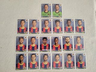 Figurine Panini FIFA 365 2021 Barcellona