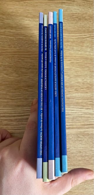 Lote 5 libros bilingües inglés-español / 2 € lote