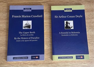 Lote 5 libros bilingües inglés-español / 2 € lote