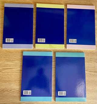 Lote 5 libros bilingües inglés-español / 2 € lote