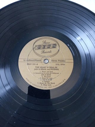 Vinilo LP Jan & Dean The Heart & Soul