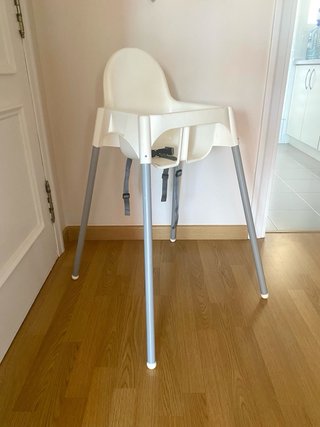 Trona para bebé blanca