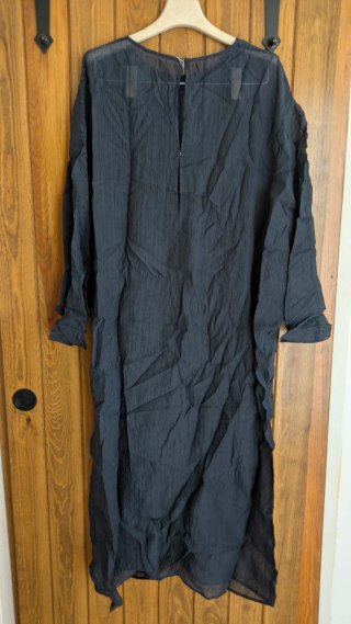 Túnica Zara azul tela fina verano Talla S-M