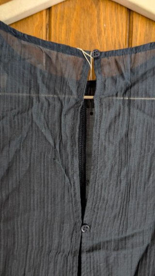 Túnica Zara azul tela fina verano Talla S-M