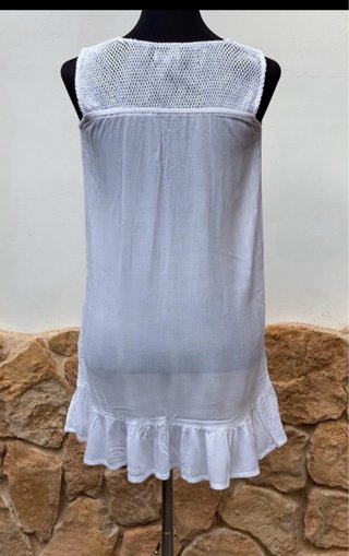 Blusa Énfasis Crochet Blanco