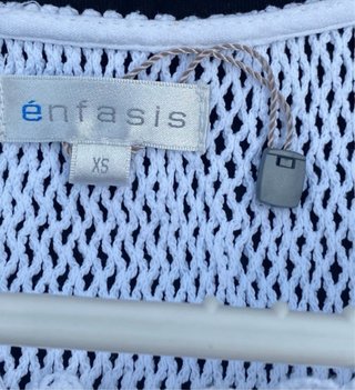 Blusa Énfasis Crochet Blanco
