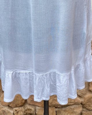 Blusa Énfasis Crochet Blanco