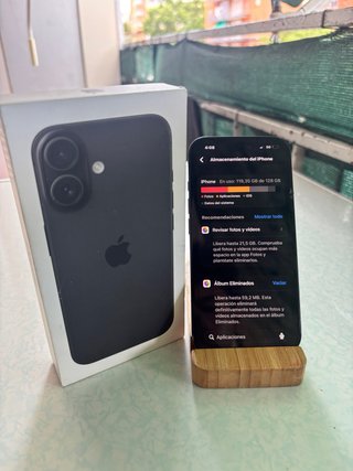 iPhone 16 Negro 128 GB