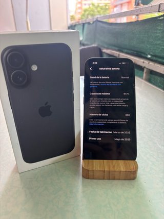 iPhone 16 Negro 128 GB