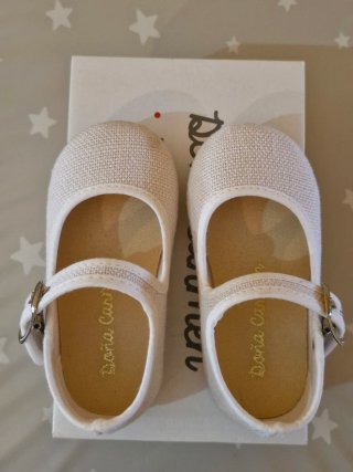 Zapatillas lona bebé niña