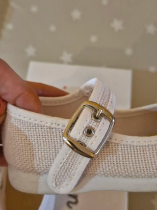 Zapatillas lona bebé niña