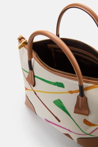 Bolsa Carolina Herrera Fusta Insignia Bowling