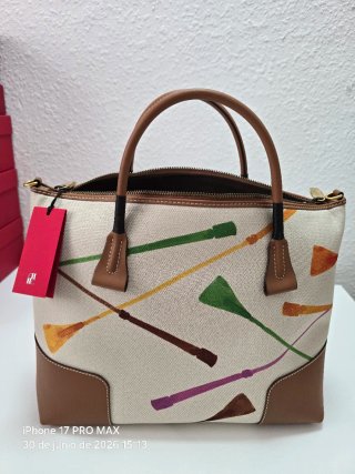 Bolsa Carolina Herrera Fusta Insignia Bowling