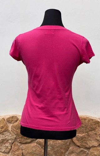 Camiseta Kappa Rosa Est. 1967
