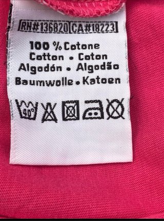 Camiseta Kappa Rosa Est. 1967