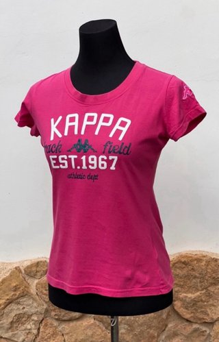 Camiseta Kappa Rosa Est. 1967