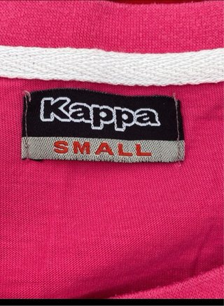 Camiseta Kappa Rosa Est. 1967