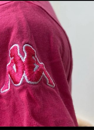Camiseta Kappa Rosa Est. 1967