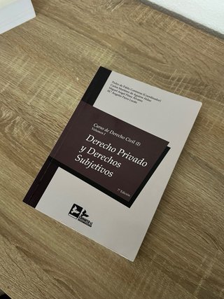 Libros del 1º cuatrimestre del 1º año derecho