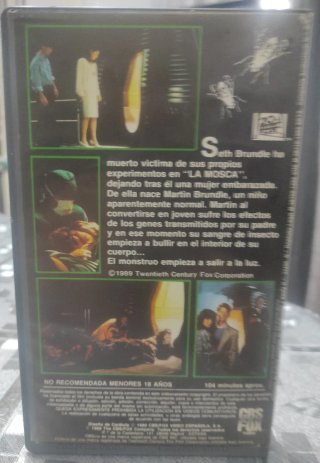 La Mosca II VHS (Terror)