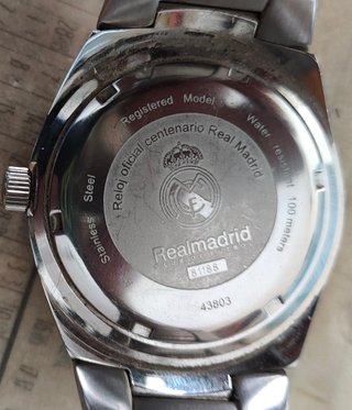 Reloj viceroy centenario Real Madrid