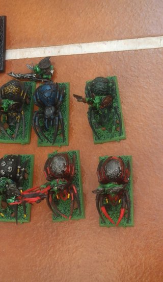 Warhammer Jinetes de Arañas silvanos