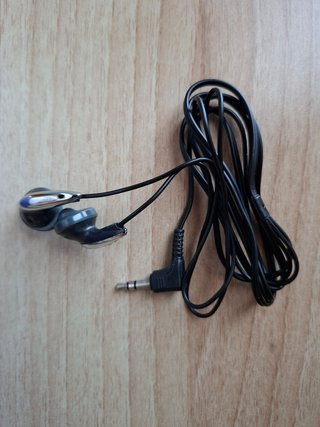 Auricolari In-Ear Neri e Argento Jack 3.5mm