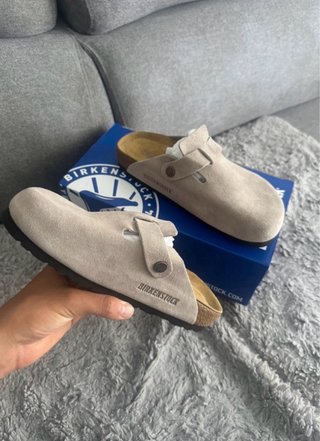 Birkenstock Boston Pelle Scamosciata Taglia 37
