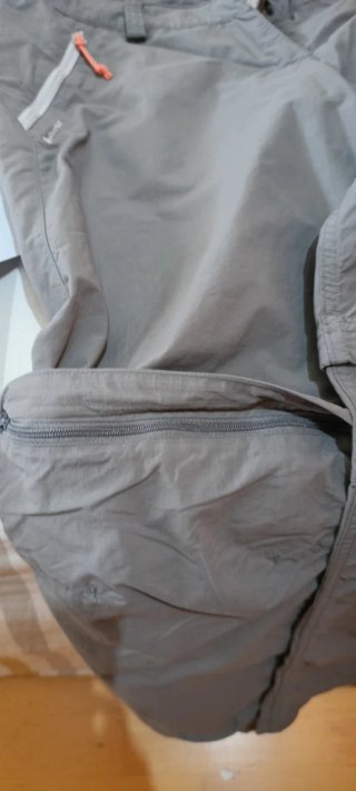 Pantalón desmontable mujer gris Quechua