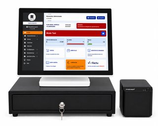 TPV Profesional con Caja Registradora e Impresora
