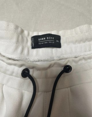 Pantalon corto de chandal blanco C&A