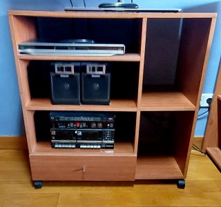 Estantería madera 80x86x35