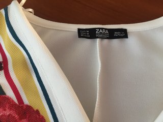 Vestido Zara Estampado Floral Veraniego