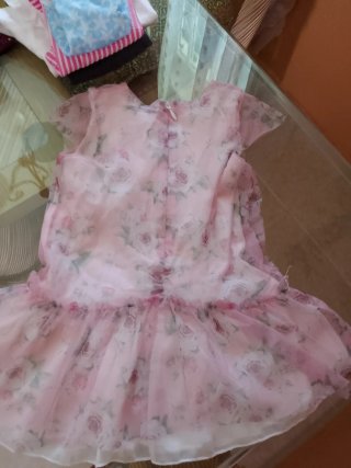 Ropita bebé niña vestido estampado Mayoral