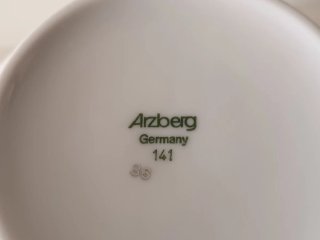 Juego 3 Tazas Consomé o desayuno Porcelana