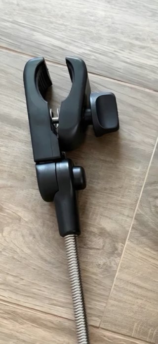 Sombrilla para carrito de bebé gris