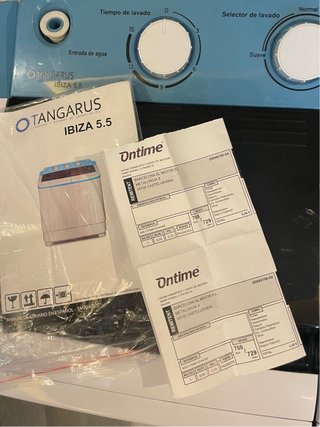 Lavadora Portátil Tangarus Ibiza 5.5KG