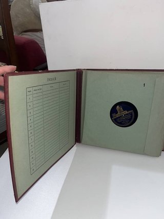 ALBUM ODEON PARA GRAMÓFONO