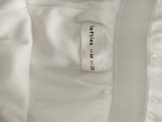 Pantalón blanco de encaje
