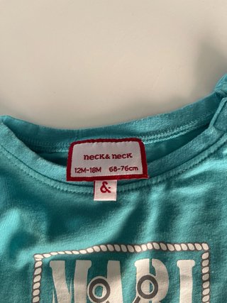 Lote 2 Camisetas 12-18 meses