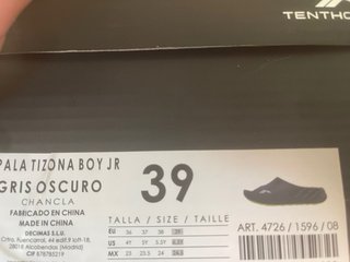 Fila Sandalias Negras y Verdes