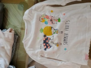 Conjunto bebé niña Boboli verde y amarillo