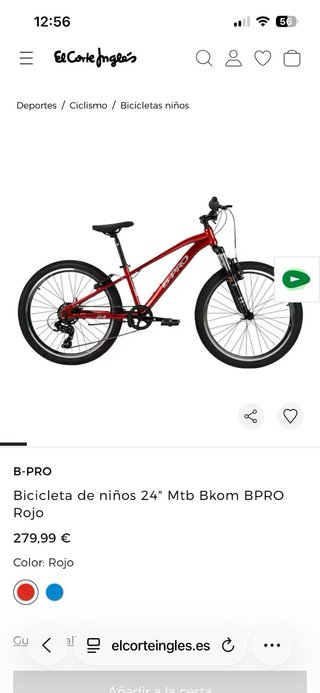 Bicicleta Infantil 24 Rosa