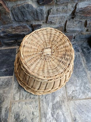 Cesta Mimbre Antigua Grande