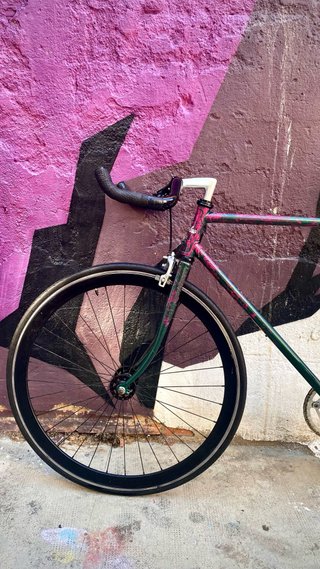 Bicicleta de diseño fixie/single speed
