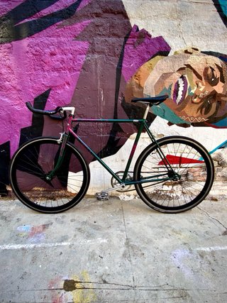 Bicicleta de diseño fixie/single speed